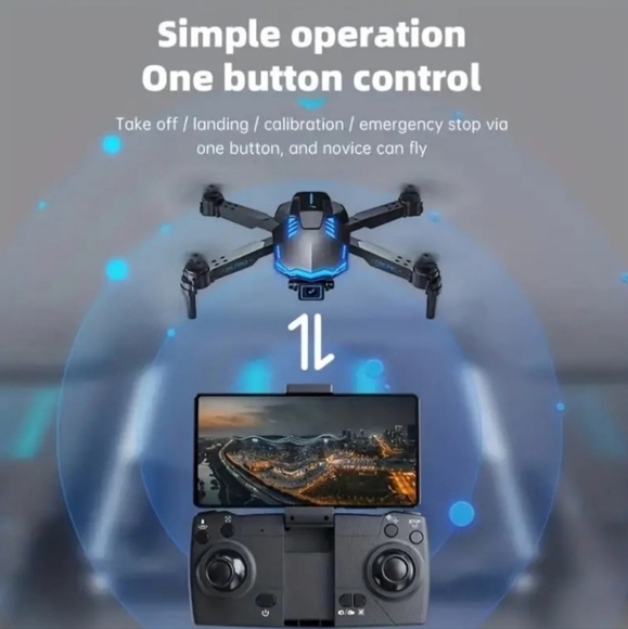 Dual HD Drone DJI Mini Clone - Picture 1 of 4